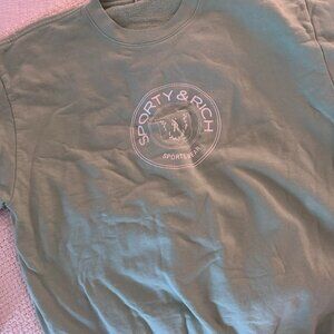 Sporty & Rich Green Sweater